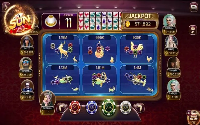 Bầu Cua Sunwin - Game Live Casino Cực Hấp Dẫn 2024 2 Chọn cửa cược để tham gia bầu cua Sunwin