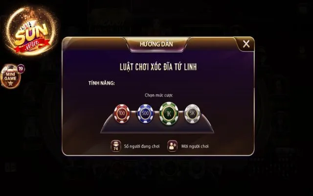 Xóc Đĩa Tứ Linh Sunwin - Phiên Bản Casino Chất Hơn Nước Cất 1 Luật chơi xóc đĩa tứ linh Sunwin