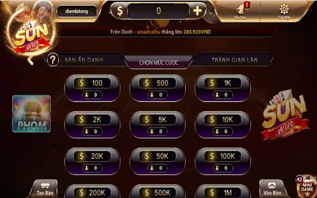 Sunwin ⭐️ Link Tải Sun win Mới Nhất Không Bị Chặn 11/2024 25 Phỏm - Game bài Sunwin đắt khách nhất